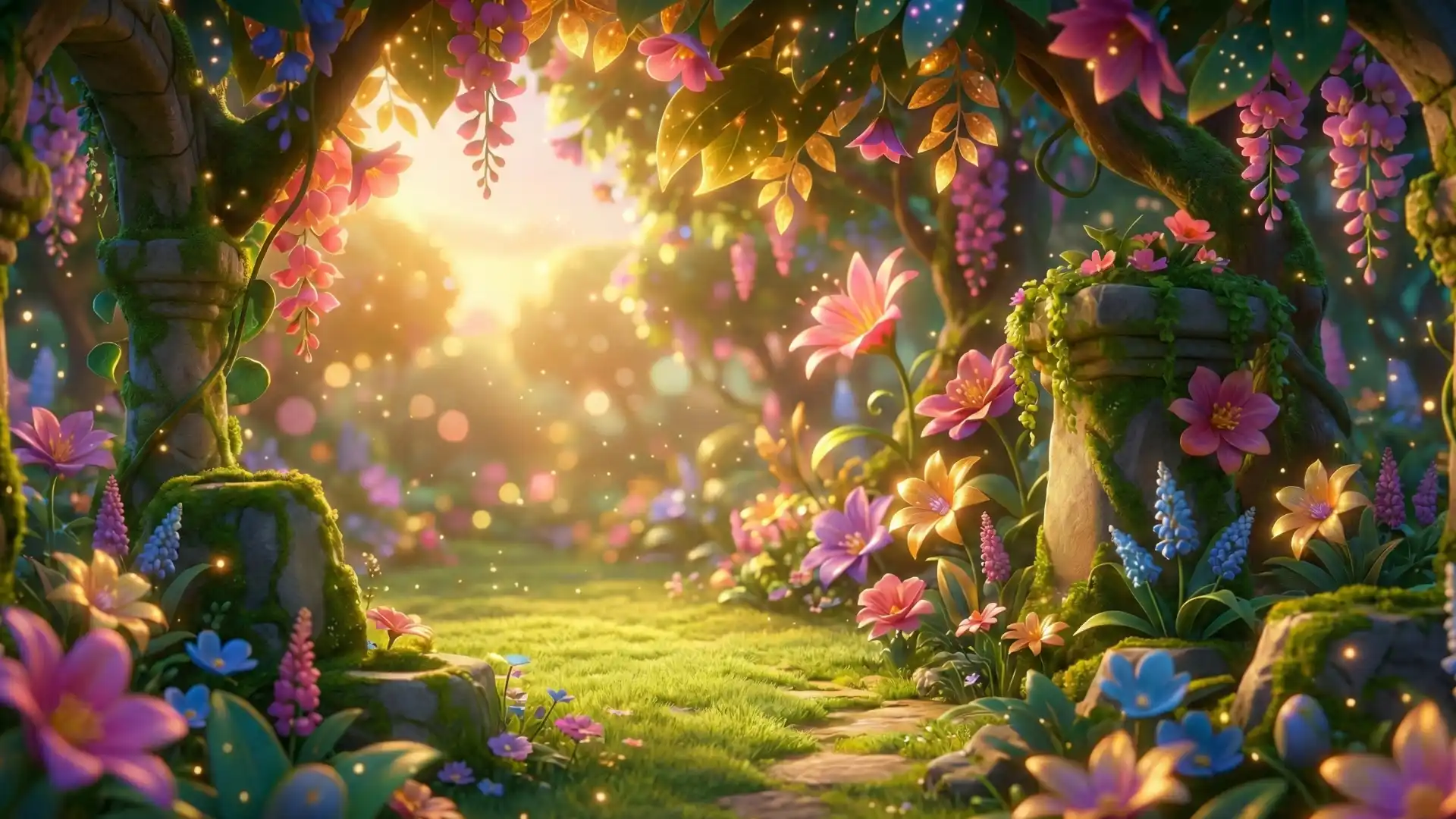 Background Irya Garden